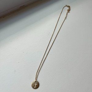 Gold Cross Necklace